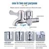 Dual-Outlet Washing Machine Faucet