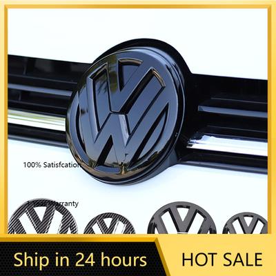 VW VOLKSWAGEN Yeni Araba Amblemi Ön Izgara Arka Bagaj Kapağı Çıkartma Rozet Çıkartmaları İçin VW Polo Golf MK6 MK7 MK8 Passat B6 B7 B8 T