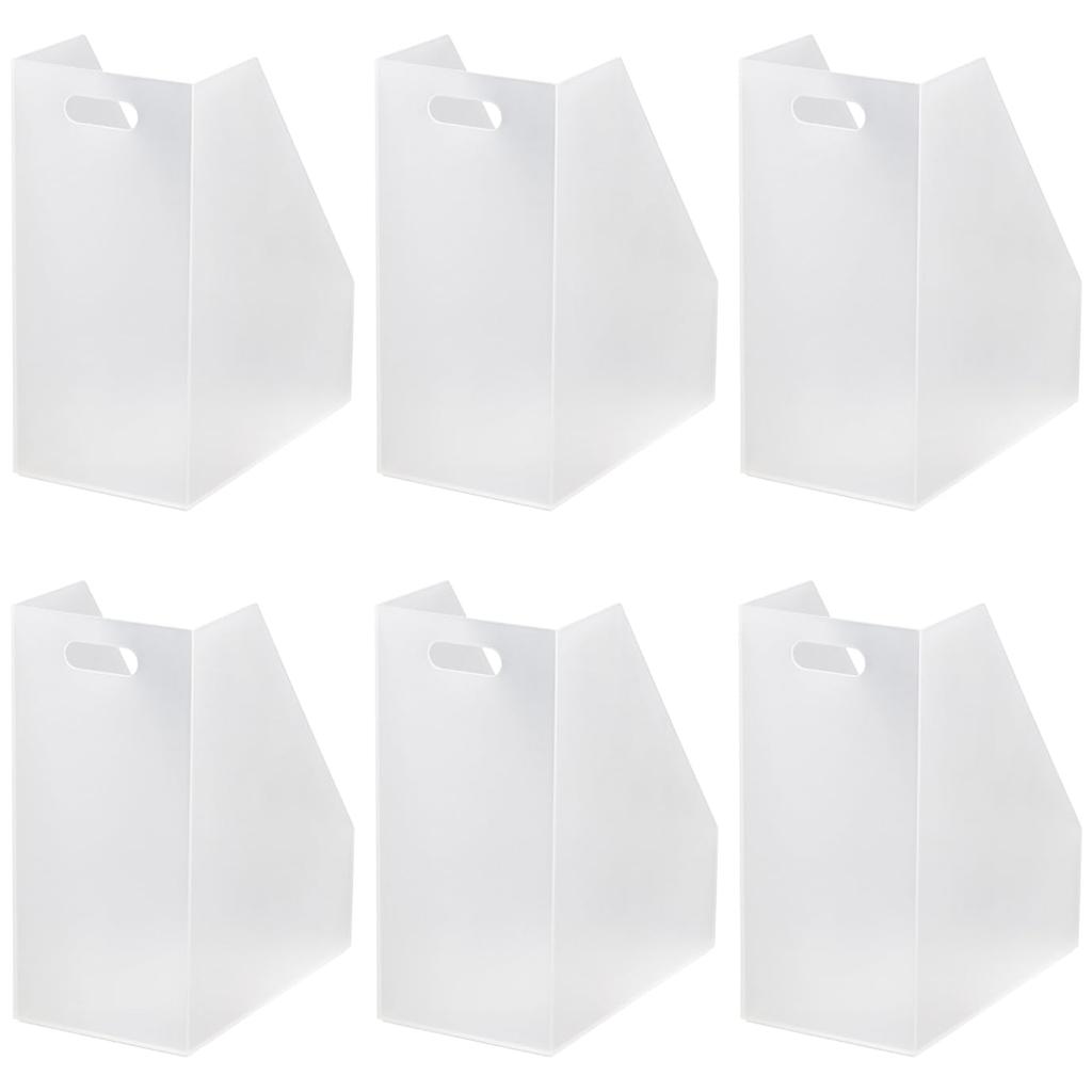 JEJ Astage Wide Case, Clear, Stationery, Office, Document, Paper, Office File, Set of 6