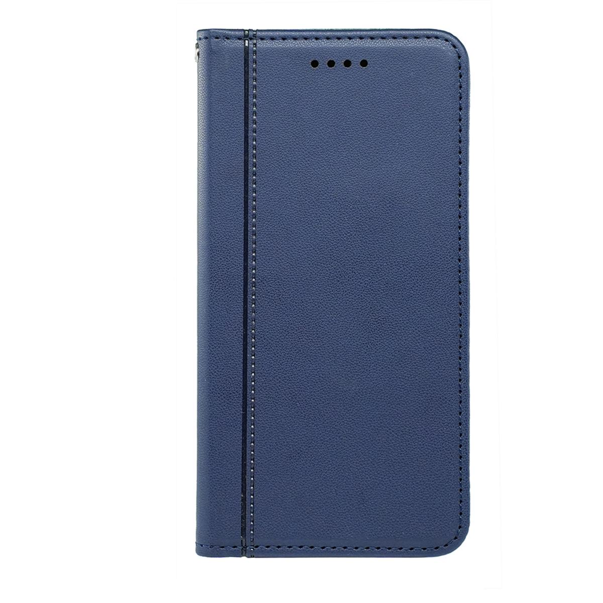 

Samsung A16 4G/5G & A05s/M14 4G Magnetic Leather Phone Case - R20 Protective Cover S26 FE синий