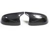 Carbon Fiber Rearview Mirror Cover for BMW X3, X4, X5, X6 (F25, F26, F15, F85, F95) - Horn Style.