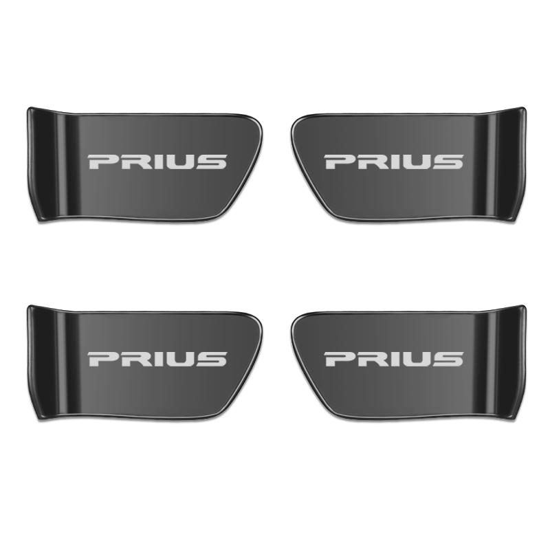 4PCS Car Door Handle Ornament Car Styling for Toyota Prius 30 Stainless Steel Sticker Interior Accessories