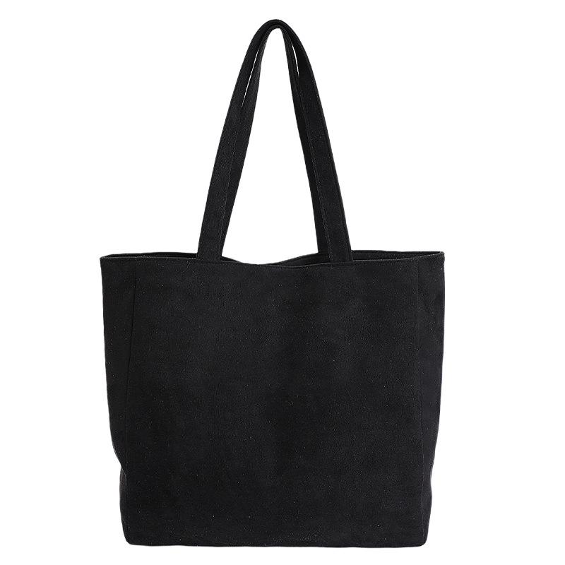 

Premium commuter bag women s new trendy retro versatile shoulder bag large capacity tote bag messenger bag чёрный
