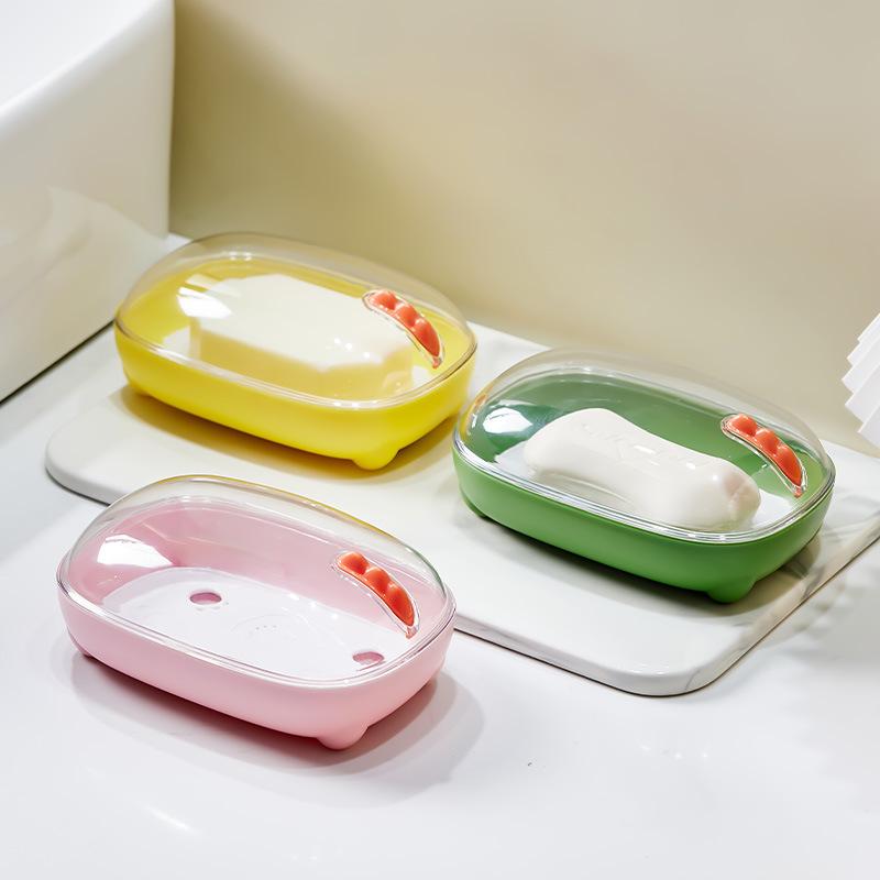 The Soap Box Does Not Accumulate Water. The Bathroom Soap Box Is A Simple Household Storage Soap Box