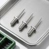 10Pcs Durable Ear Tag Pin Stainless Steel Ear Tag Plier Pin Stainless Steel Ear Tag Pin  Pig