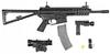 Rifle de Francotirador Automático para Bolas Airsoft Láser Mira Linterna Correa