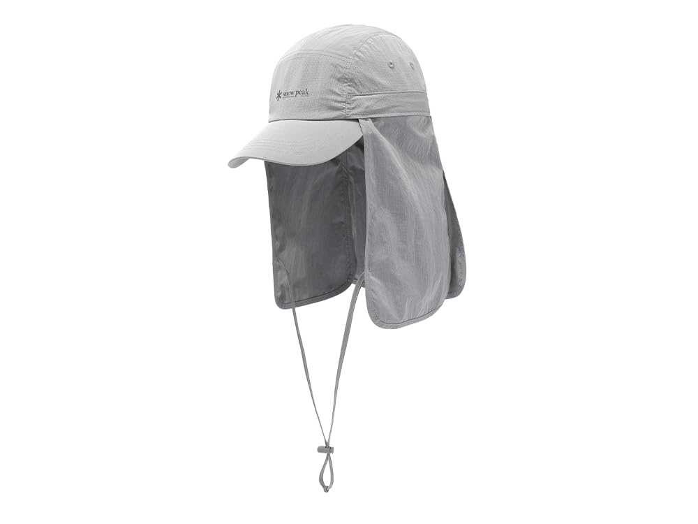 

Snow Peak Sunshade Camp Cap and Gray Medium GS-S25MUFCC76, Headwear, Cap, Hat, Men s Women s, Yellow,