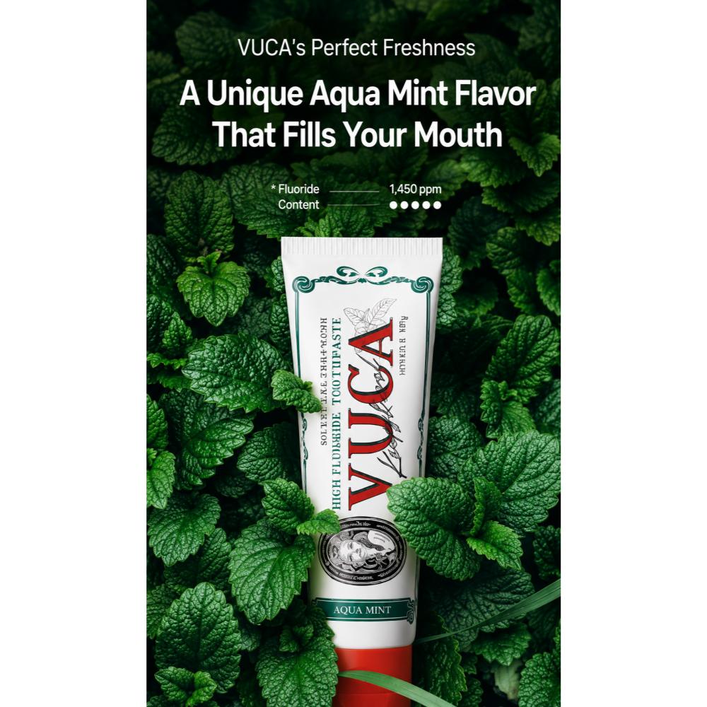 Vuca Classic High Fluoride Toothpaste 110g X 4