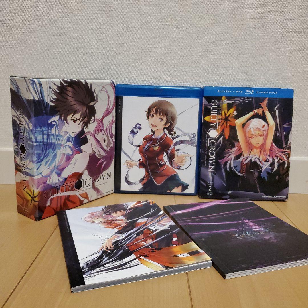 

[USED] North American Blu-ray Guilty Crown with bonus artbook