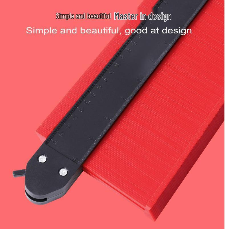 Locking Contour Gauge: Enhanced Single Head for Precise Woodworking Measurements