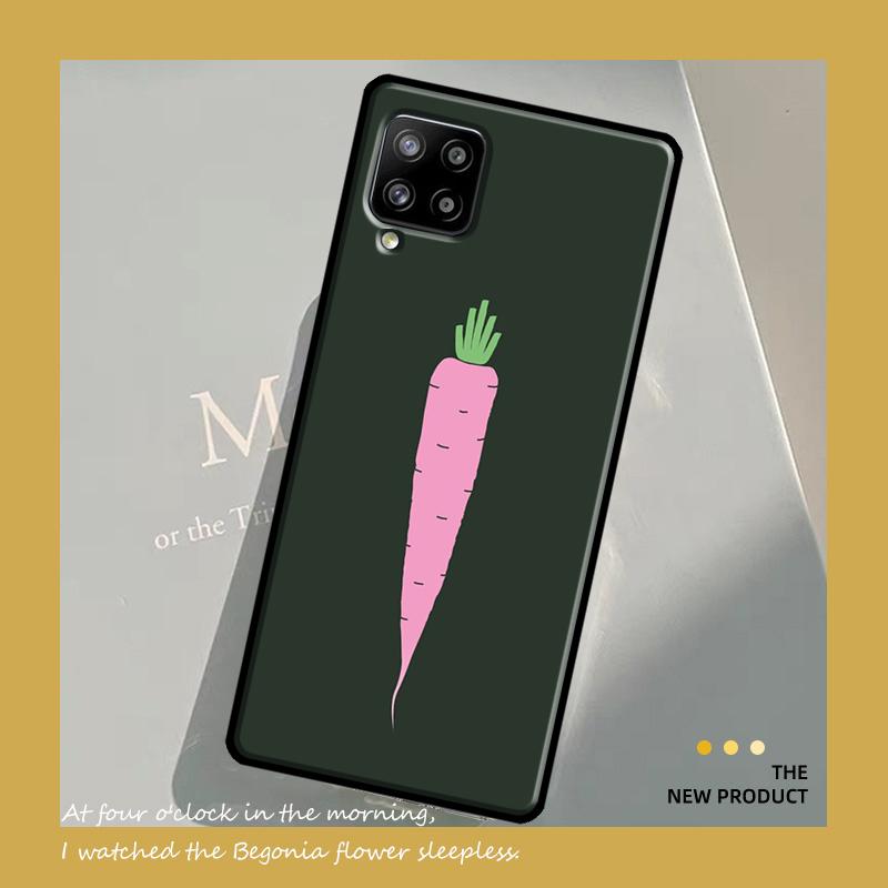 Carrot Vegetable Food Case For Samsung Galaxy A54 A34 A52 A32 A22 A12 A13 A14 A23 A33 A53 A73 A51 A71 Cover