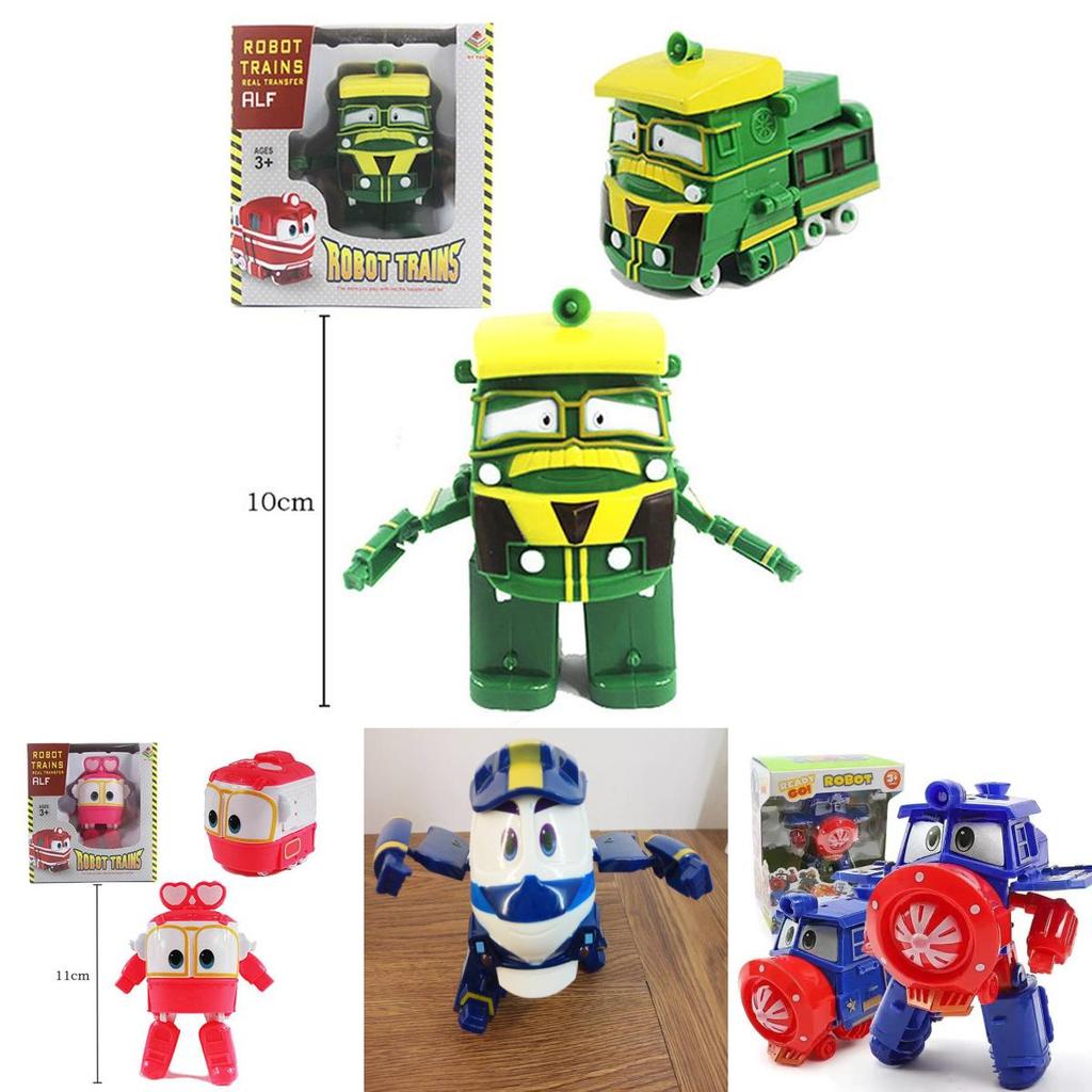 Transforming Train Figure Robot Trains Rt Kay Korean Animation Toy For Children