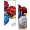 6Pcs/Set Creative Christmas Decoration Pendant 6cm Shiny Xmas Tree Hanging Pendants Elegant Solid Color