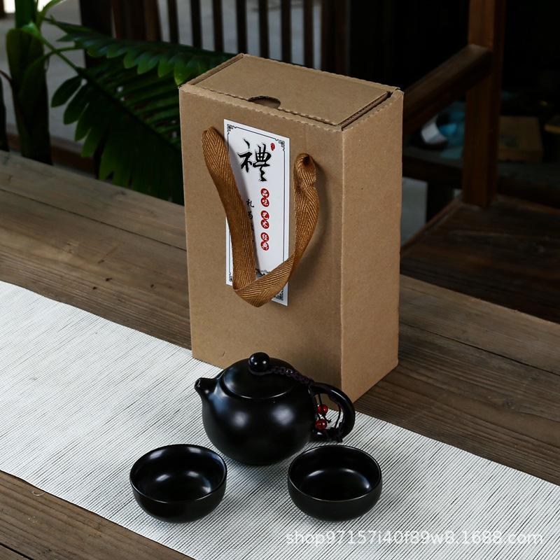 Travel Tea Set, Household Portable Set, Outdoor Souvenir, Chinese New Year Gift