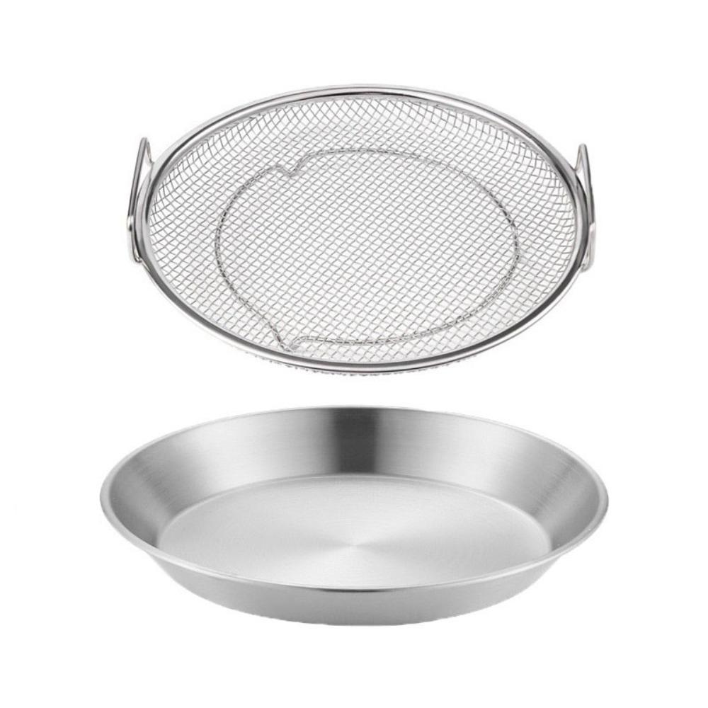 Fine Mesh Frying Strainer Basket with Handle Kitchen Oil Filter Pan  BBQ Food