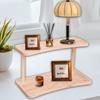 Desktop Organizer Stationery Holder Rustic 40x20x22cm Office Desk Shelves Makeup Organizer for Dining Room Dorm Bathroom