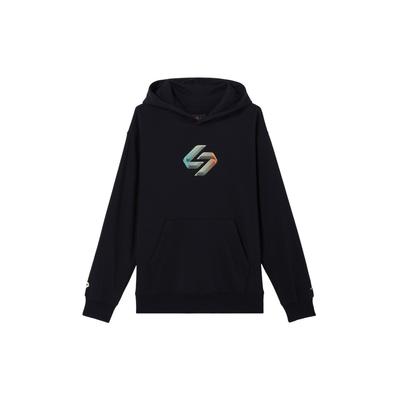 Jordan Luka Mode Print Fleece Pullover Hoodie Heren hoodies Zwart HF8091-010