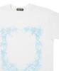 KAIFAI Creeping Vine Short Sleeve T-Shirt (White) K26Qb234