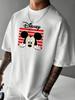 Disney Mickey Mouse Cartoon Print Short Sleeve Casual T-Shirt For Men Summer Fashion Hip Hop Streetwear Unisex Couples Clothing