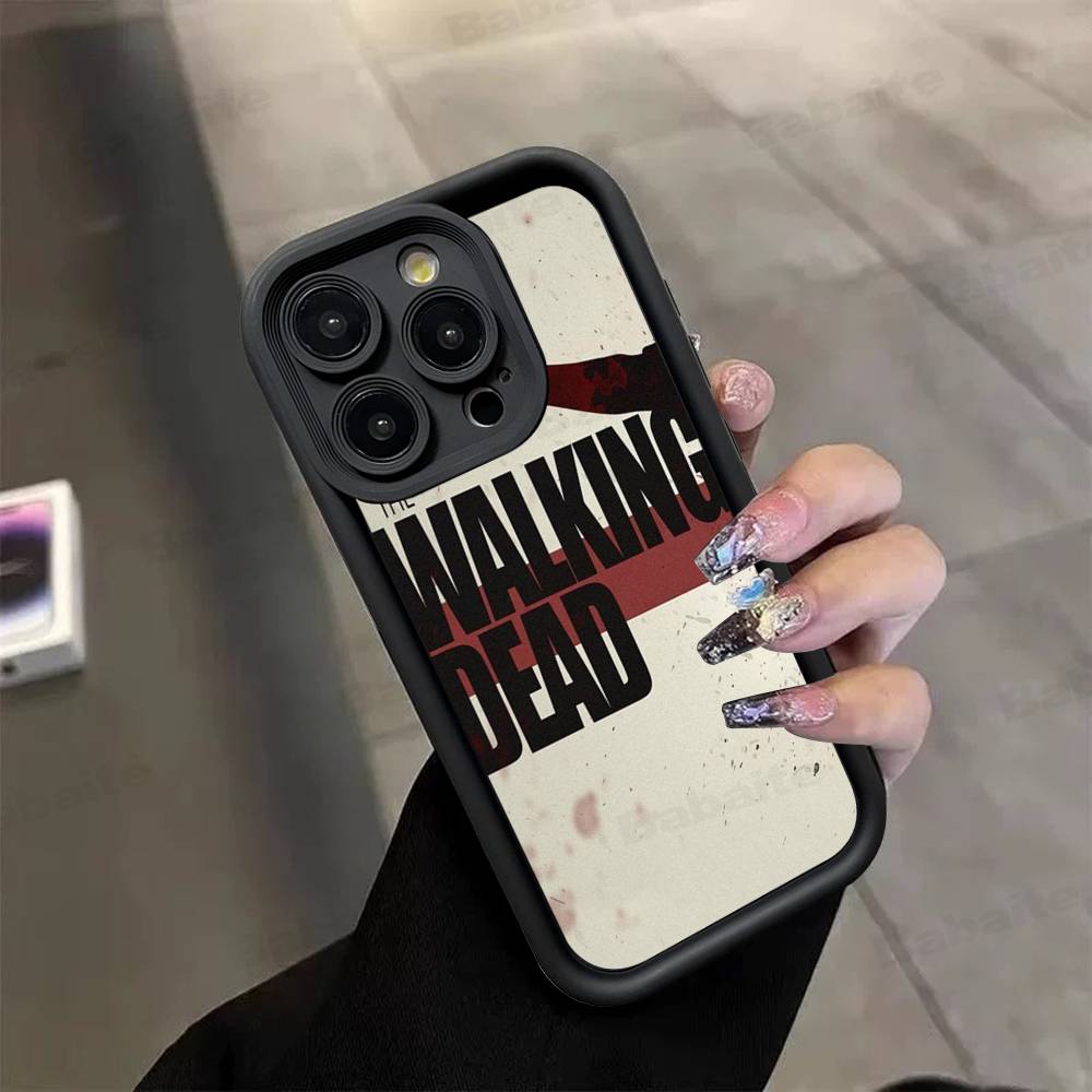 Horror The W-Walking D-Dead TV For IPhone 17 15 13 12 11 14 Pro Max X XR XS 16 Plus Shockproof Candy Back Cover