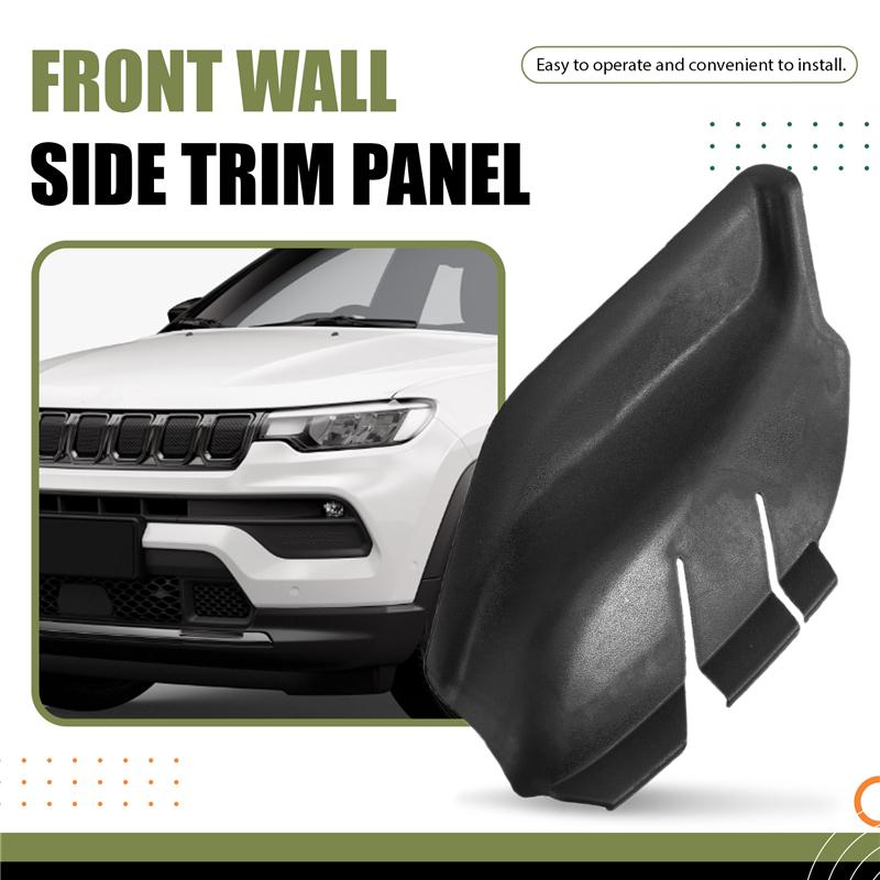 Car Cowl Side Trim Grate For Jeep Compass - Front Windshield Wrap Corner Trim Panel