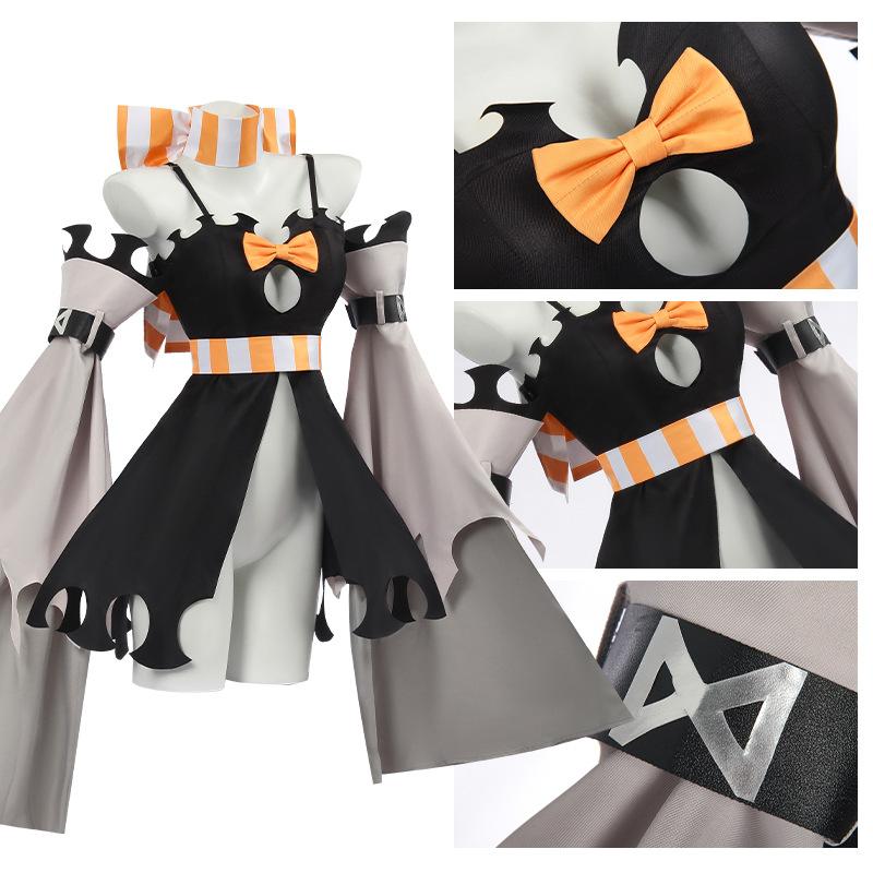 Anime Gachiakuta Amo Cosplay Costume wig Adult Women Sexy Dress Uniform Halloween Carnival Party Clothes Outfit Gift