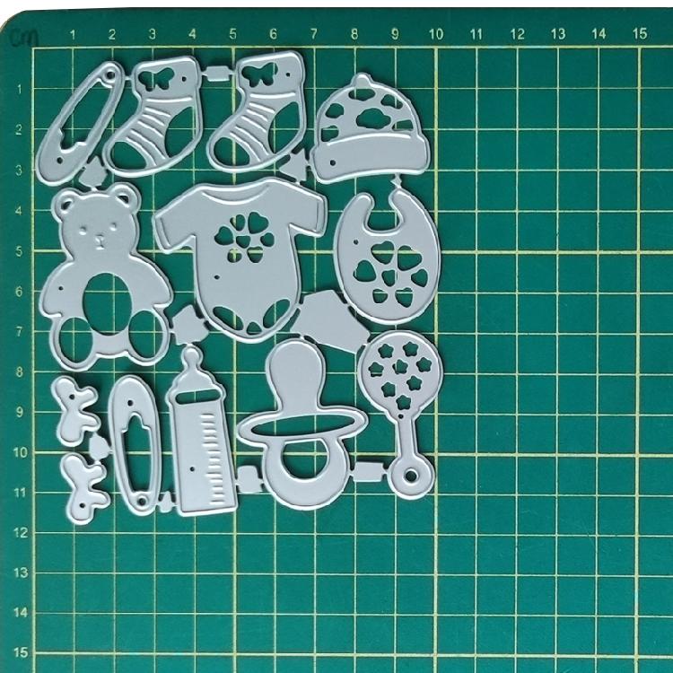 Decorative Embossing Die Cuts for Birthday Card Making DIY Scrapbooking Albums