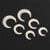 1pc/bag Natural White Shell Crescent Shaped Beads DIY Bracelet Necklace Earrings Jewelry Accessories