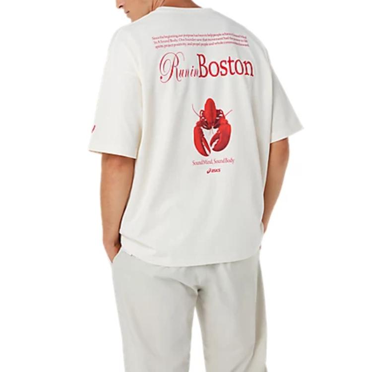 ASICS Quick-Dry Round Neck Drop Shoulder T-Shirt Unisex tops 2033C004-100