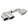 Porsche Cayenne GTS Black Quad Tailpipe Trim (11-24 Years)