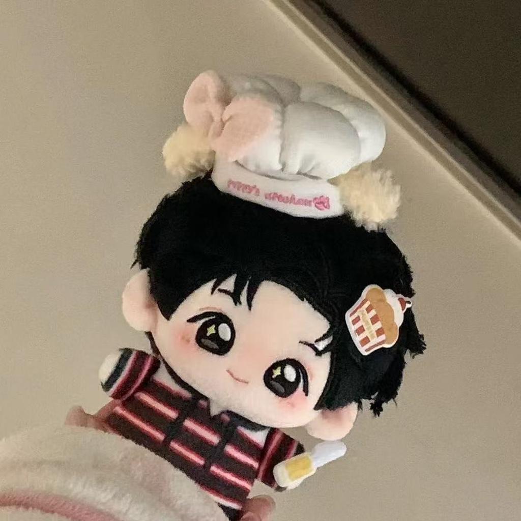Stuffed 10cm Handsome Boy Lars Huang Doll Cute Plush Toy Creative Meeting Birthday Gift Backpack Ornament