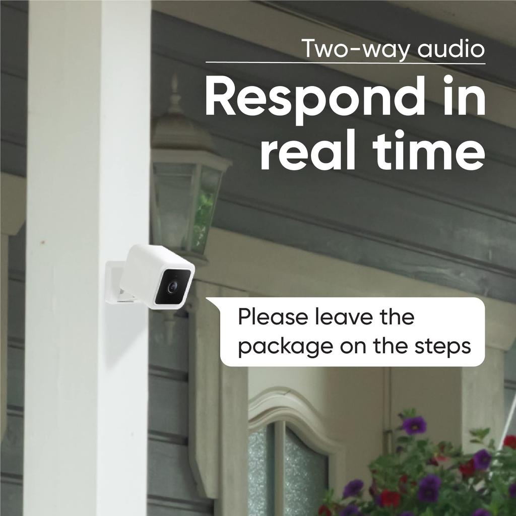 Wyze Cam V3 Security 1080P Full Pet Monitoring Alexa IP65 Night Auto Surveillance Baby Monitor Camera, HD, Camera, Camera, Compatible, Waterproof,