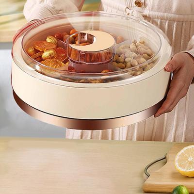 Divided Serving Tray Snack Platters Snackle Bowl for Wedding, Thanksgiving