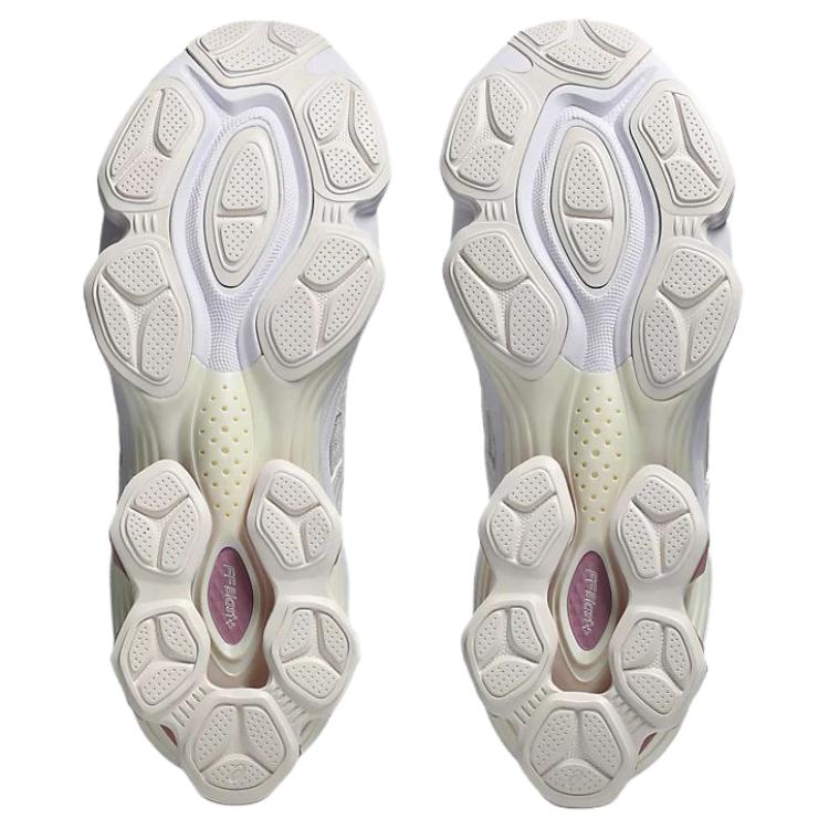 Asics Gel-Kinetic Fluent Comfortable Fit Shock Absorption Rebound Running Shoes Unisex sneaker White Red 1203A892-100