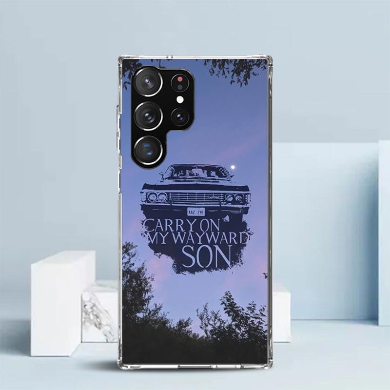 Babaite Supernatural SPN Dean And Sam Phone Case For Samsung Galaxy S24 S25 Edge S26 Ultra S22 S23 Plus S21 + S20 FE Soft TPU Ba