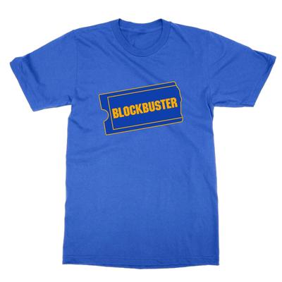 Blockbuster Logo T-Shirt Retro 90s Movie Movie Video Gift For Dad