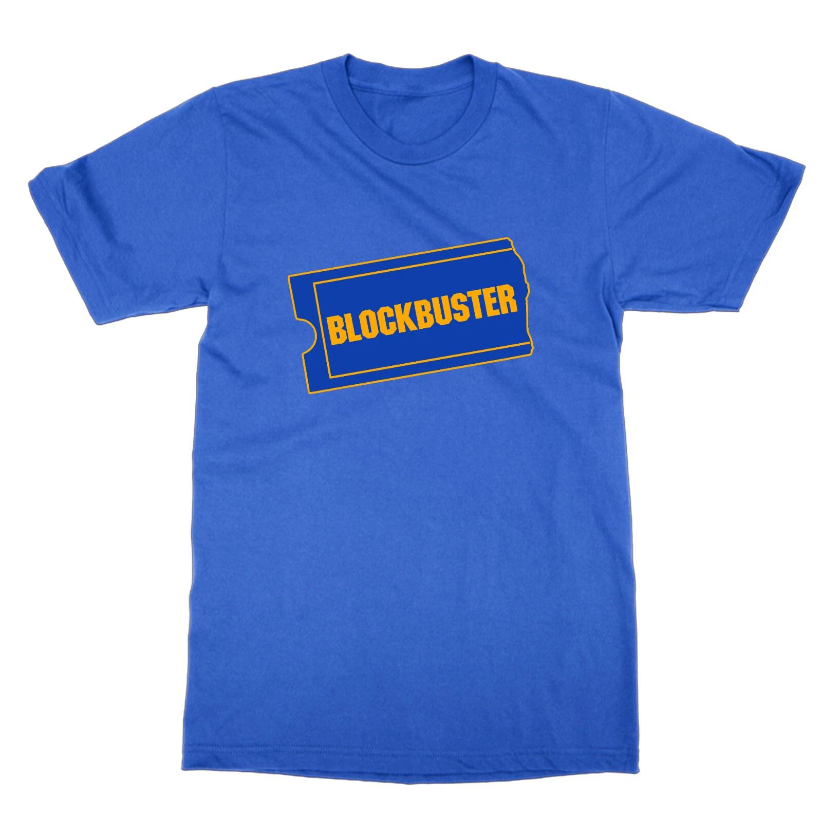Blockbuster Logo T-Shirt Retro 90s Movie Movie Video Gift For Dad 3XL