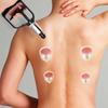 Strong Suction Cup Massagers Cupping Pump For Back Neck And Legs Easy Hand Pump Operation Customizable Intensity