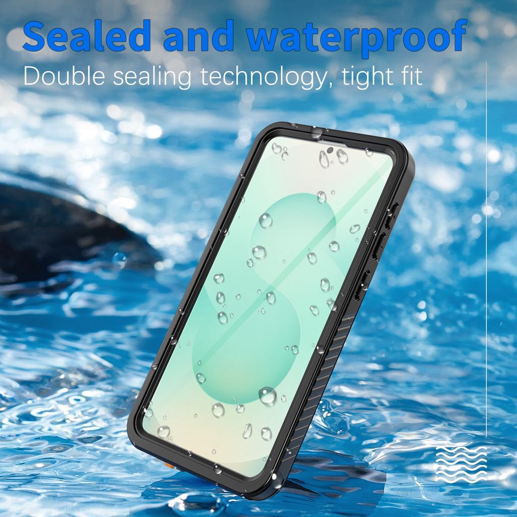 REDPEPPER FS Series For Samsung Galaxy S26+ IPX8 Waterproof Case PC TPU PET Clear Magnetic Phone Cover