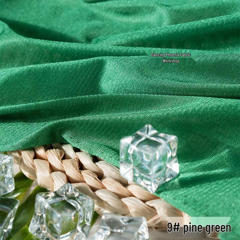 40D Warp-Knitted High-Elasticity Luster Chiffon Lining - Silky, Breathable Fabric for Dresses