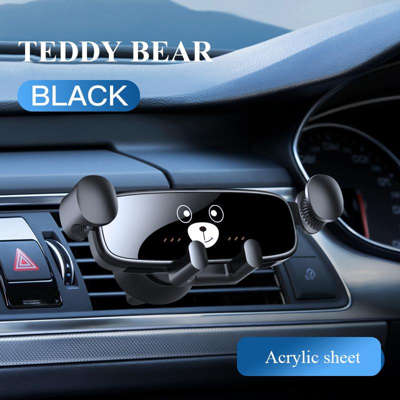 

Mini Car Phone Holder Mobile Phone Holder Stand Car Phone Stand For iPhone 15 Xiaomi Samsung In Car Air Vent Mount B