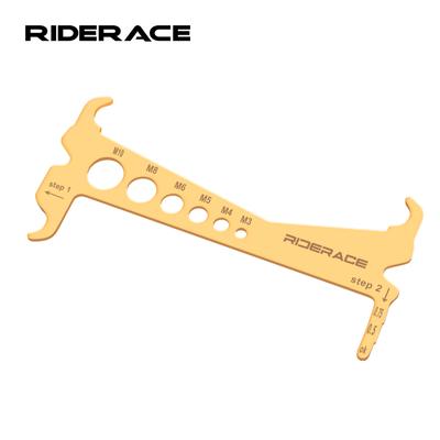 RIDERACE Δείκτης Φθοράς Αλυσίδας Ποδηλάτου Μετρητής Ποδηλάτου Χάρακας Μέτρησης Φορητά Εργαλεία Αντικατάστασης Επισκευής Αλυσίδας Ποδηλάτου Δρόμου