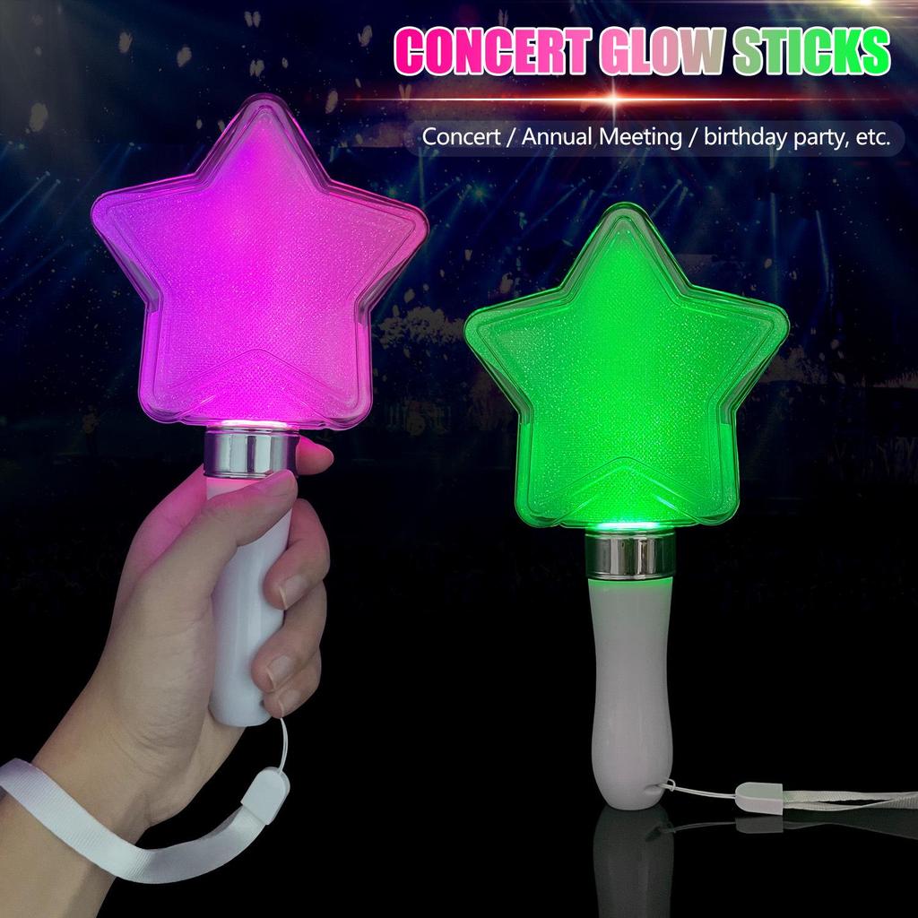 Japan Glow Stick: Electroplated 3W LED 15-Color Concert Highlight Stick