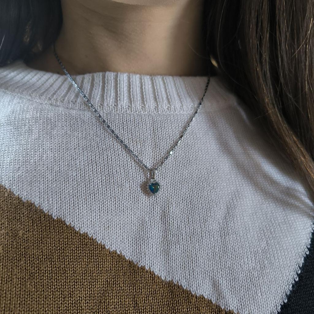 Серебряная подвеска с мистик топазом 0.801ct (2191193)