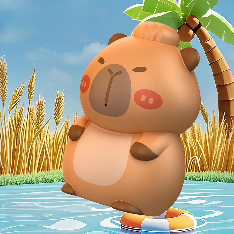 Creative Water Gun, Summer, Cartoon Water Dolphin, Handheld, Portable, Pressing Water Gun, Outdoor Toy, Cute Pool Toy