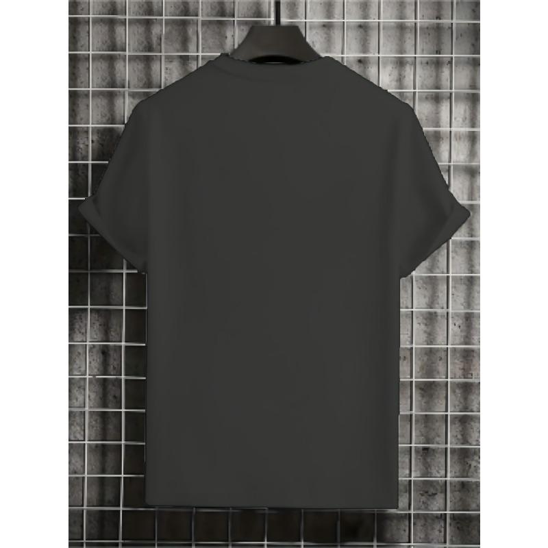 Rozmiary europejskie Styl Hip Hop Fajny Niedźwiedź W Modnych Okularach Bluza Ze Złotym Łańcuchem Pokazujący Środkowy Palec Nadruk Graficzny Koszulka z Krótkim Rękawem