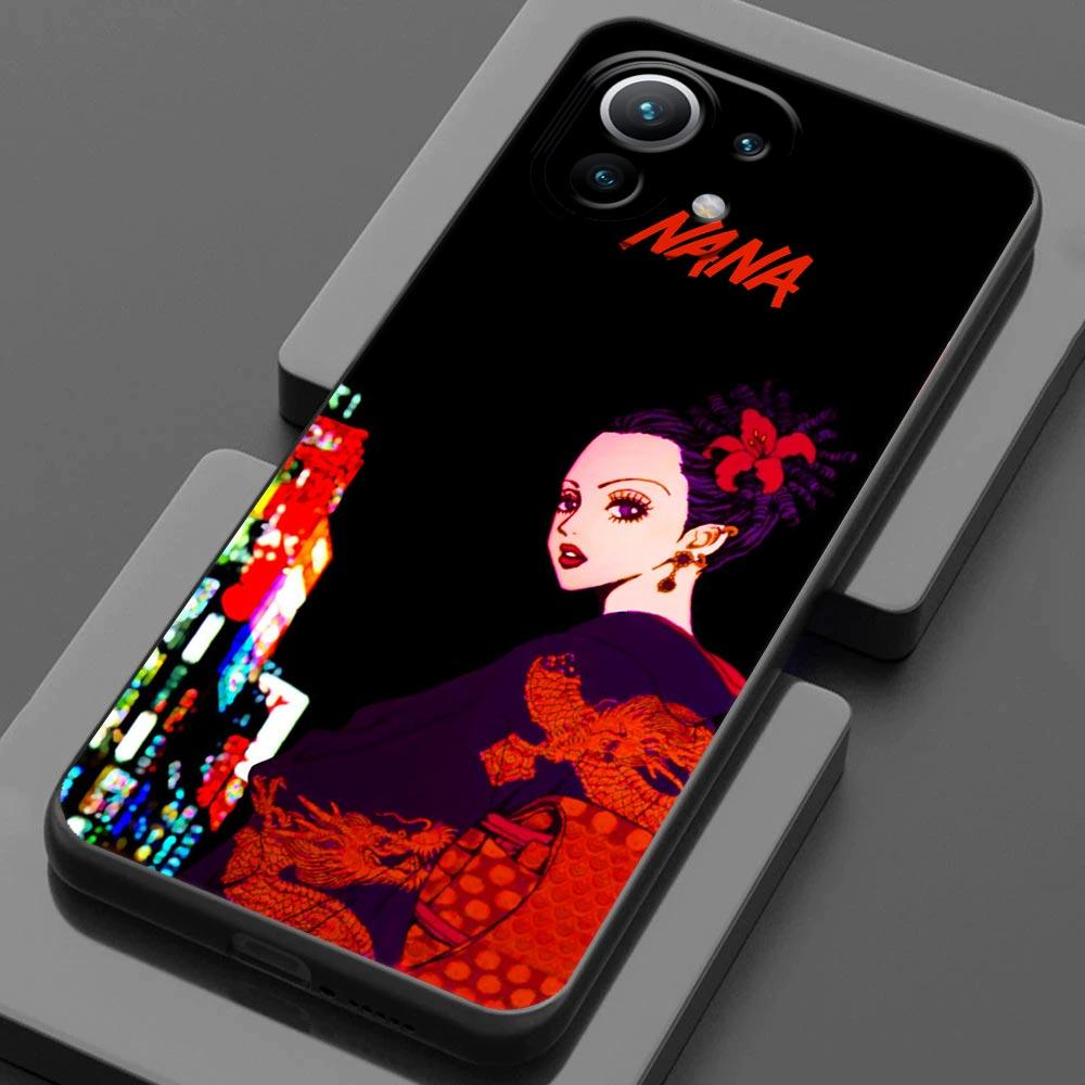NaNa Osaki Anime Case for Xiaomi Mi 11 Lite 5G NE 11i 11X 11T 12 Pro Poco F1 F3 X3 GT X4 NFC Pro Silicone Cover Ren Honjo Manga
