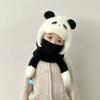 Kids Winter Beanie With Thick Fleece And Integrated Face Mask For Boys And Girls