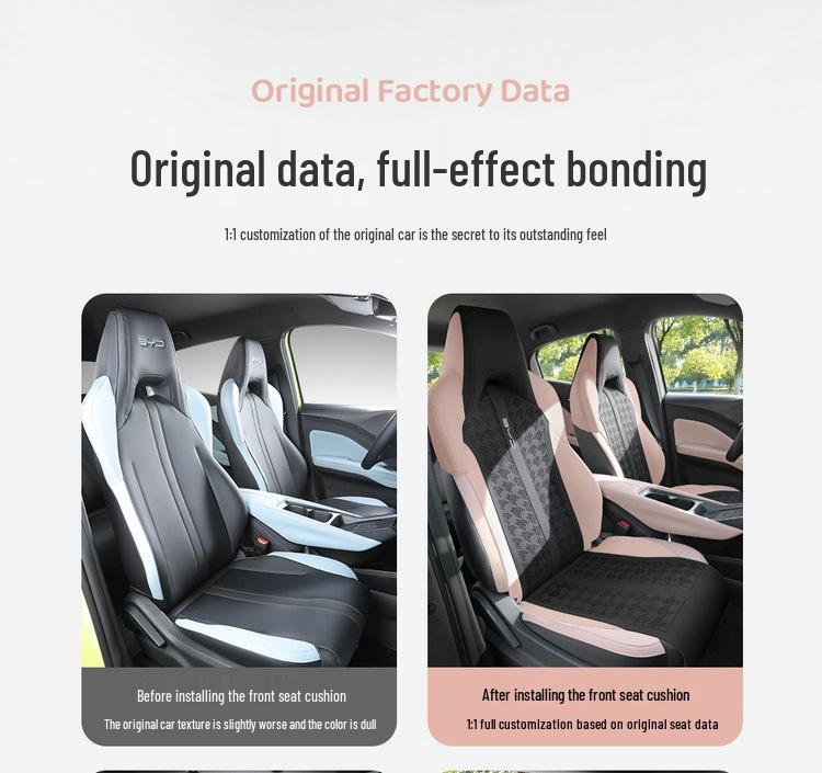 New BYD Seagull Car Seat Cushion: Semi-Wrapped, All-Season Saddle Pad