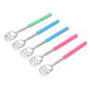 5 Pcs Portable Retractable Itch Scratcher Stainless Steel Retractable Back Scratcher for Home Random Color
